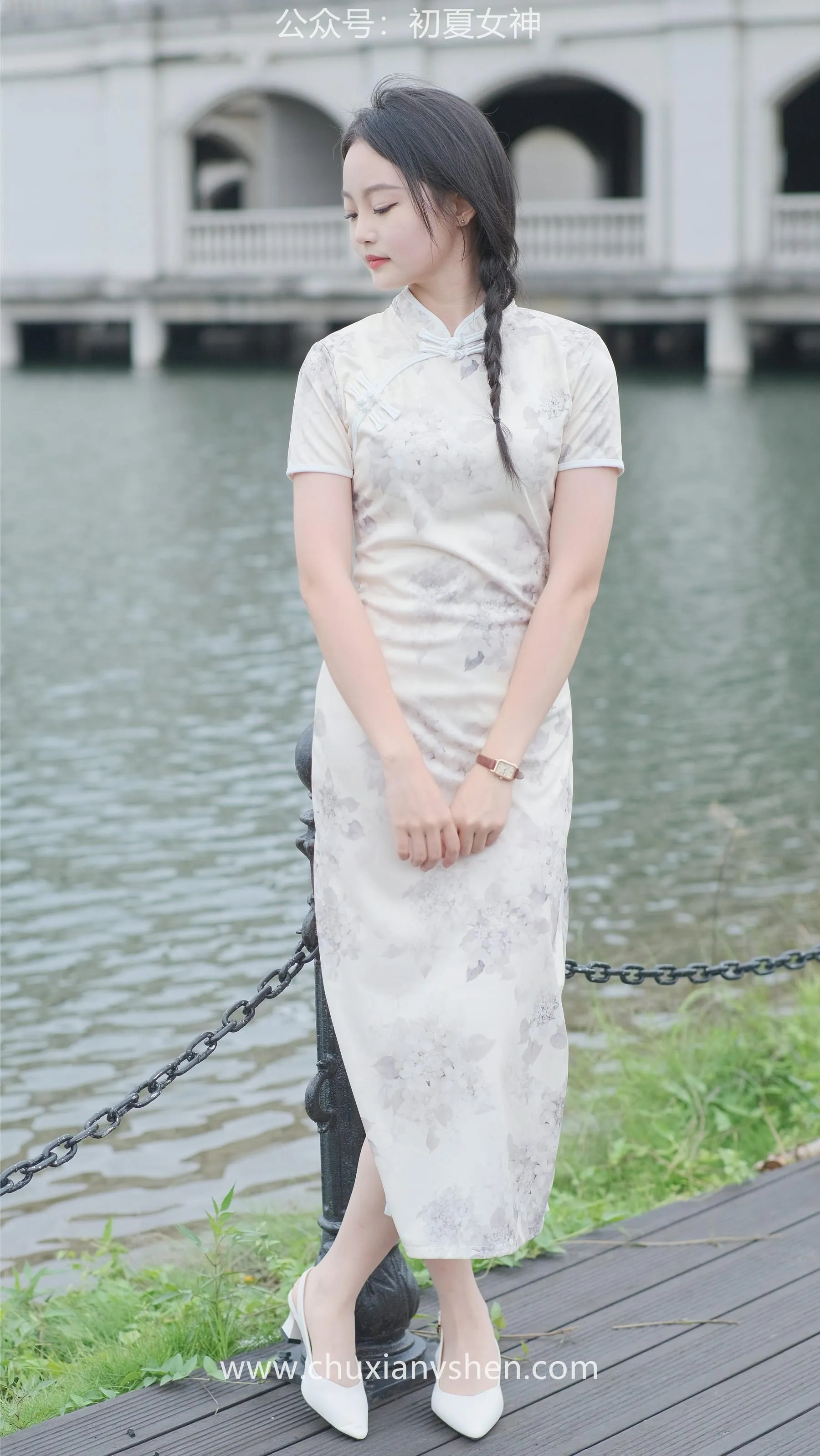 初夏女神 NO.049 双双 旗袍少女 [203P]插图9